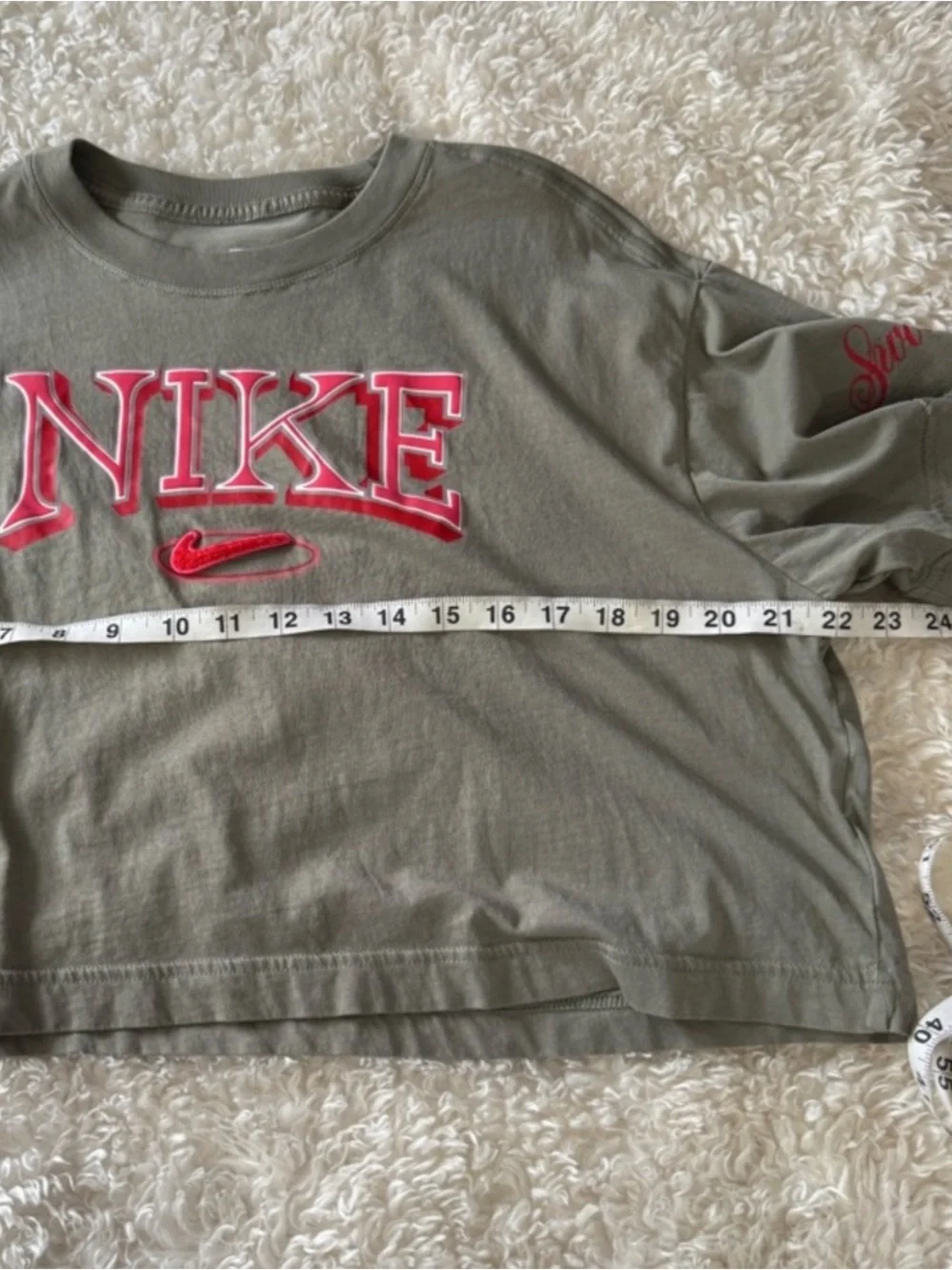 Women’s Graphic Phoenix Cropped Tee Oversized Cropped - Picture 8 of 8